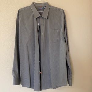 Men’s Tall XXL Button Up Dress Shirt